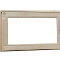 Douglas vast raam met melkglas, 72 x 40 cm, groen geïmpregneerd.