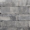 Linea trommel 15x15x60 cm grijs/zwart