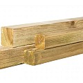 Steunpaal Grenen 68x68mm 240cm
