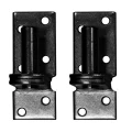 Duim zwart 16 mm t.b.v. poort, per 2 stuks.