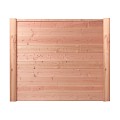 Douglas geschaafd blokhutprofiel 28x195mm 500 cm, onbehandeld