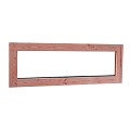 Douglas vast raam (zijlicht) Prestige met dubbelglas, 138,4 x 48,4 cm, onbehandeld.