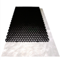 Grindplaat met onderdoek 80x120cm zwart