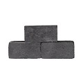 Linea 15x15x30 antraciet getrommeld
