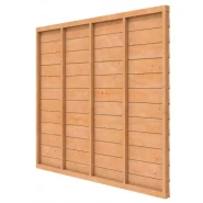 Douglas wandpakket t.b.v. enkelzijdige wand Comfort/DHZ 246.5x224 cm, kleurloos geïmpregneerd