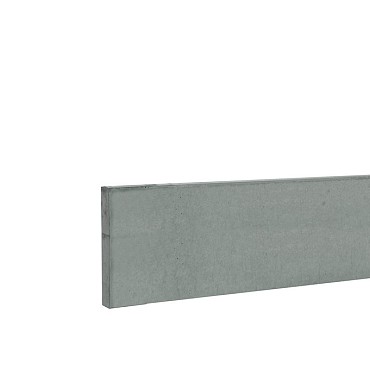 Betonplaat glad 24 x 3,5 x 184 cm, grijs, ongecoat.