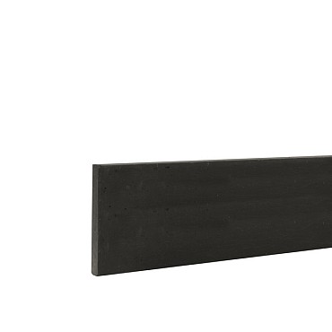 Betonplaat glad 24 x 3,5 x 224 cm, antraciet ongecoat.
