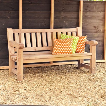 Buitenverblijf kapschuur Excellent Modulair, douglas, linkerdeel XXL/D, 357x399 cm, groen geïmpregneerd.