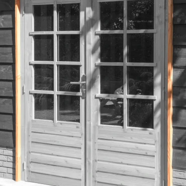 Douglas stelkozijn universeel t.b.v. enkele of dubbele deur, kleurloos geïmpregneerd.