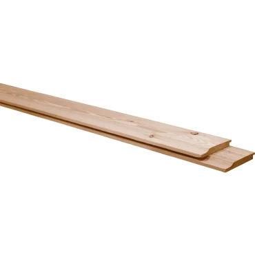 Douglas geschaafd gevel rabat 1,8 x 14,5 x 300 cm, groen geïmpregneerd.