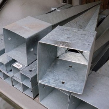 Puntpaalhouder 15x15cm