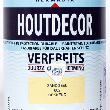 Houtdecor 602 Zandgeel 750 Ml