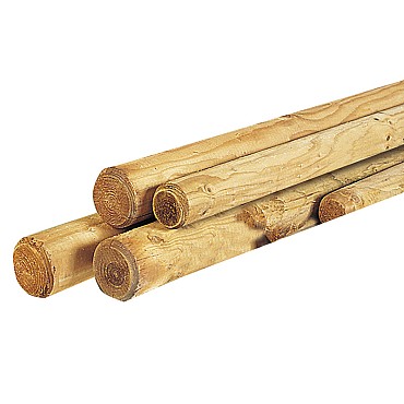 Ronde paal Ø 6 x 150 cm