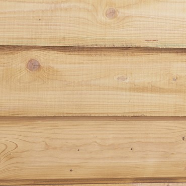 Scandinavisch vuren Zweeds rabat, 1 zijde geschaafd, 1 zijde fijnbezaagd, 1-2,1 x 14,5 x 300 cm, groen geïmpregneerd.