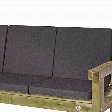 4-zitskussen antraciet