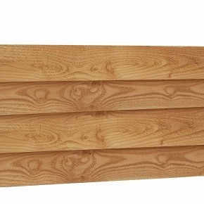 Douglas wandpakket t.b.v. enkelzijdige wand kapschuur Comfort 371x162 cm, onbehandeld