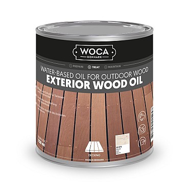 Woca Exterieur Olie Wit 750ml