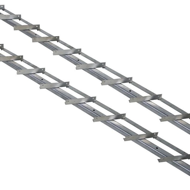 DHZ shutter framewerk, 2 stuks 165 cm t.b.v. 14 planken.