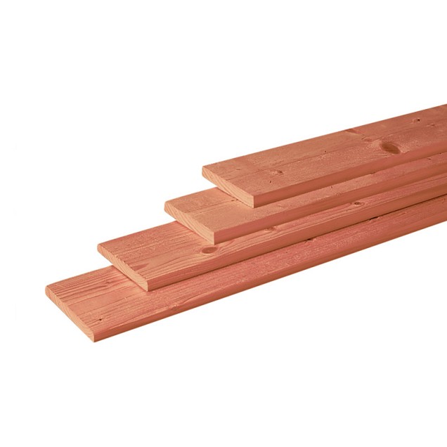 Douglas geschaafde plank 16x140mm 400 cm, onbehandeld.