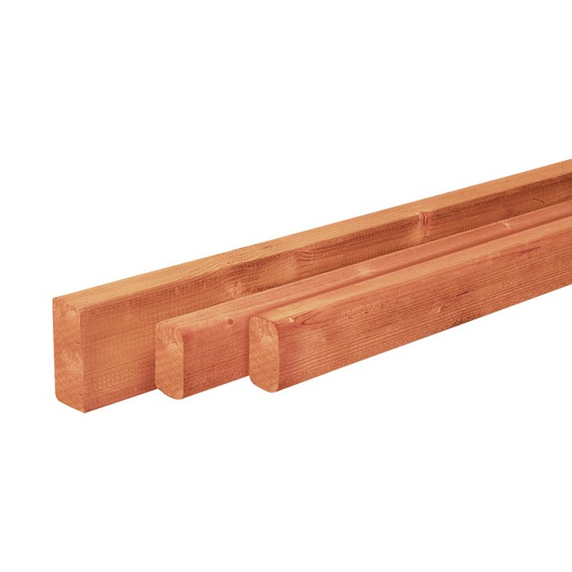 Douglas geschaafde regel 45x70mm 250 cm, onbehandeld.