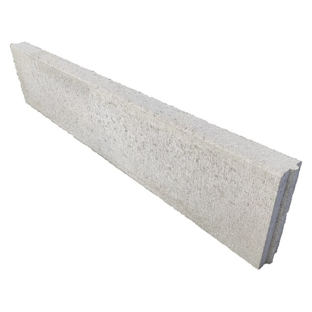 Betonband 6x20x100 grijs