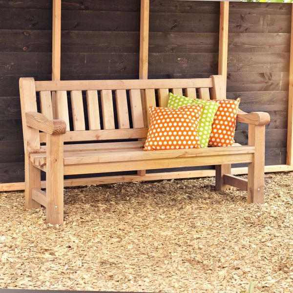 Buitenverblijf kapschuur Excellent Modulair, douglas, linkerdeel XXL/D, 357x399 cm, groen geïmpregneerd.