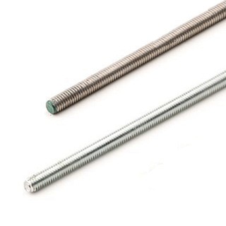 Draadeind M6 RVS 1mtr