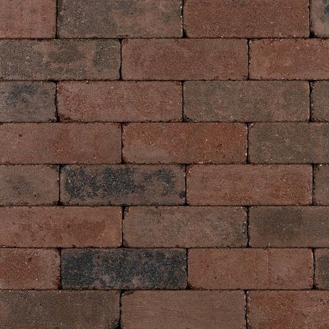 Stonique trommel dikformaat 6cm nieuw veendam antiek gebakken
