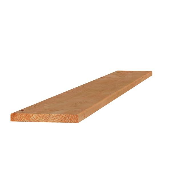 Douglas geschaafd / fijnbezaagd plank 28x195mm 500 cm, onbehandeld.