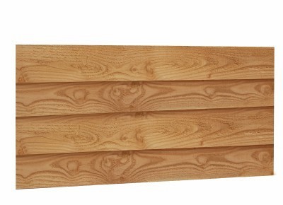 Douglas wandpakket t.b.v. enkelzijdige wand kapschuur Comfort 371x162 cm, zwart geïmpregneerd